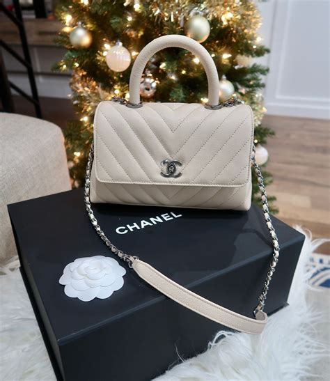 chanel small handle|Chanel top handle bag small.